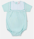 Baby Boy Oscar Romper - Mint Green