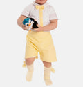 Baby Boy Spanish Romper Set-Lemon Yellow
