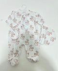 3 Pieces - Rocking Horse Collection Baby Grow, Hat & Mittens - Pink