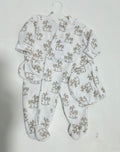3 Pieces - Rocking Horse Collection Baby Grow, Hat & Mittens - Beige
