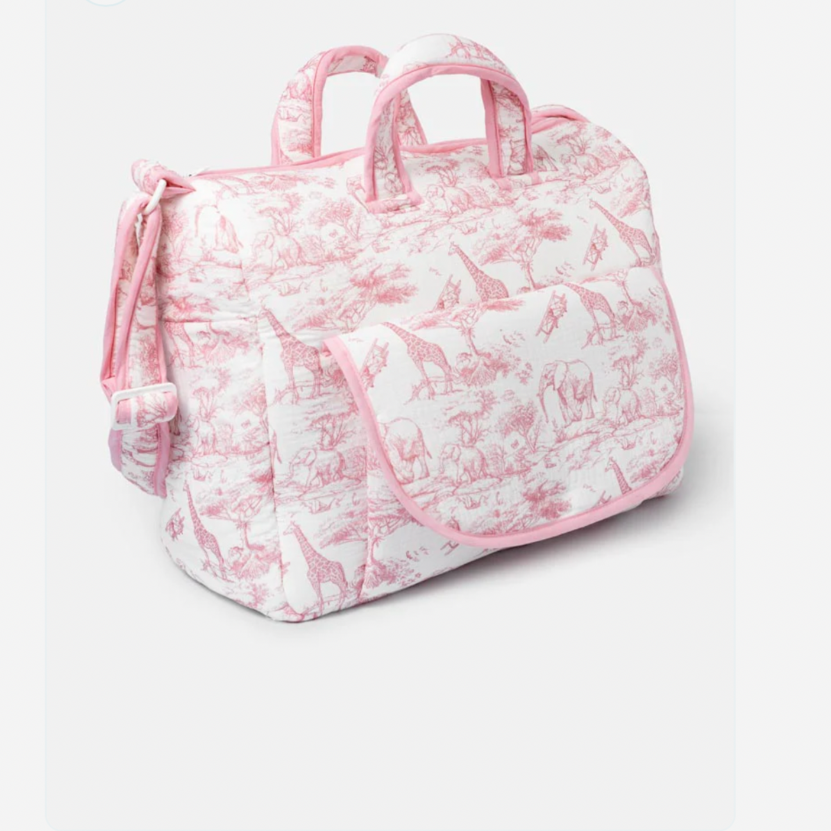 Safari Style Changing Bag - Baby Pink