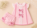 Blush Blossom Dress Set